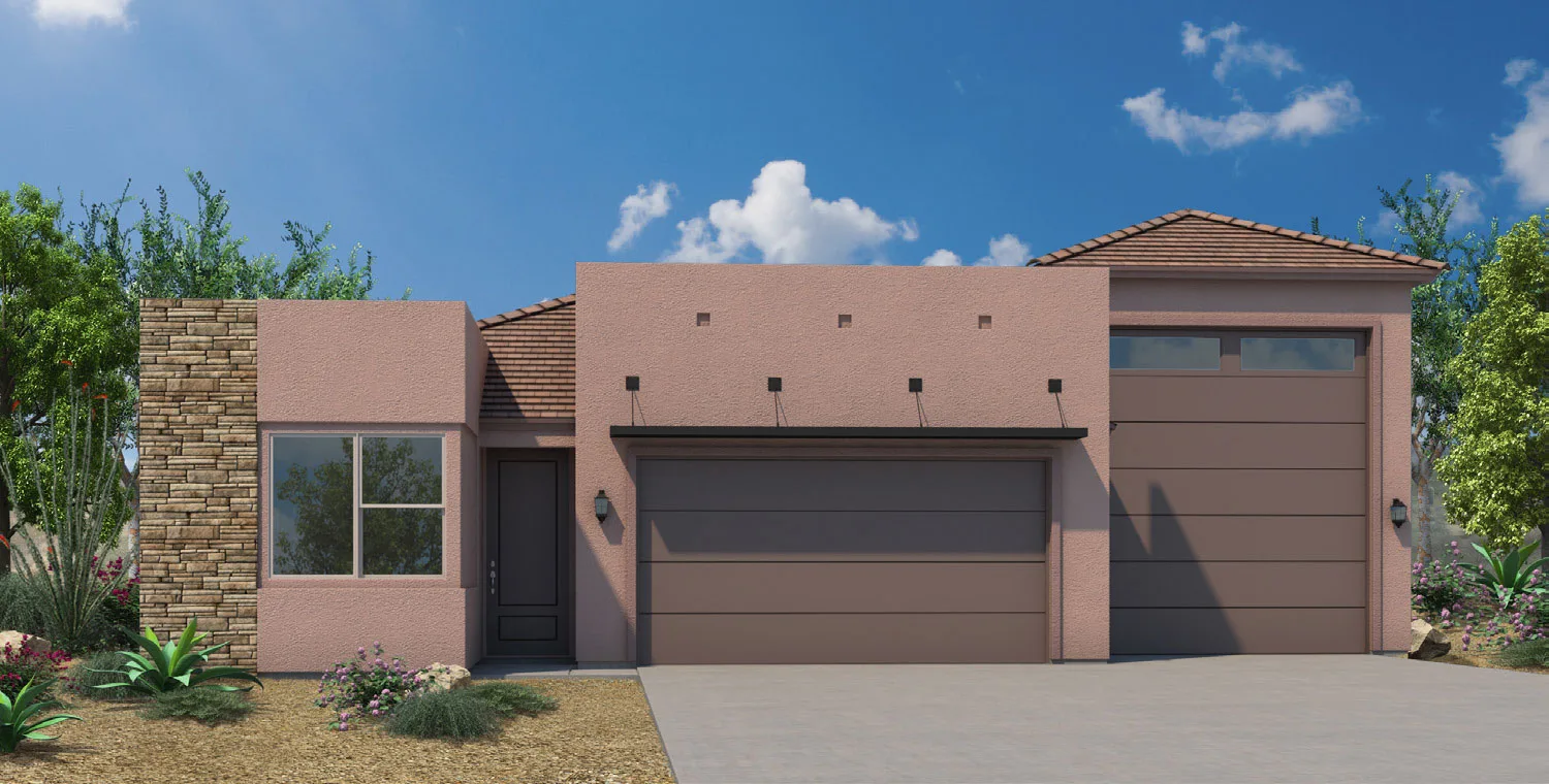 PALO VERDE A - SOUTHWEST (Shown with Optional Stone)