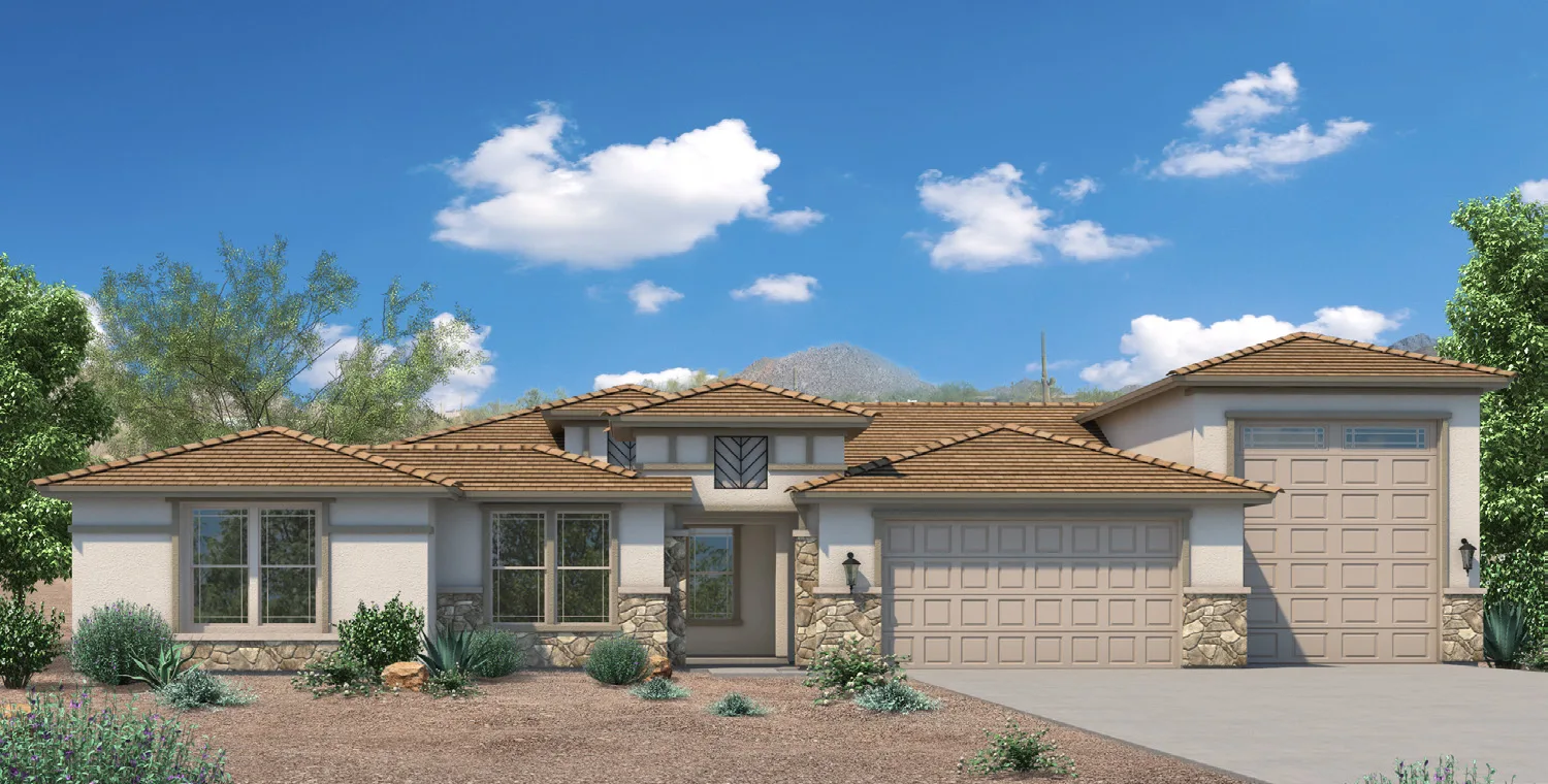 CYPRESS C - MODERN PRAIRIE (Shown with Optional Stone)