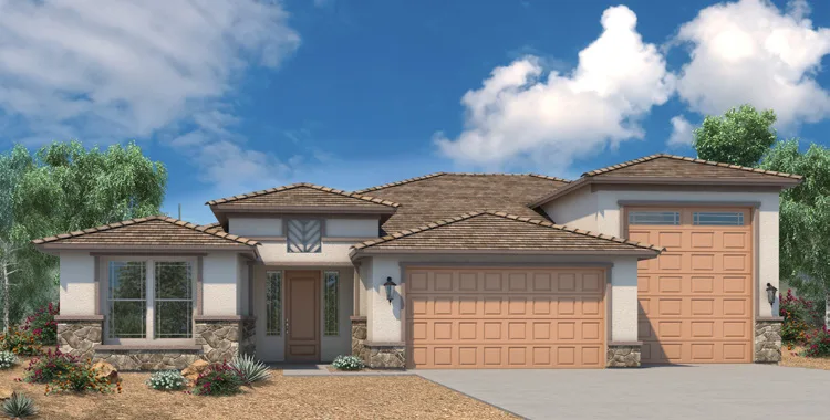 WILLOW C - MODERN PRAIRIE (Shown with Optional Stone)